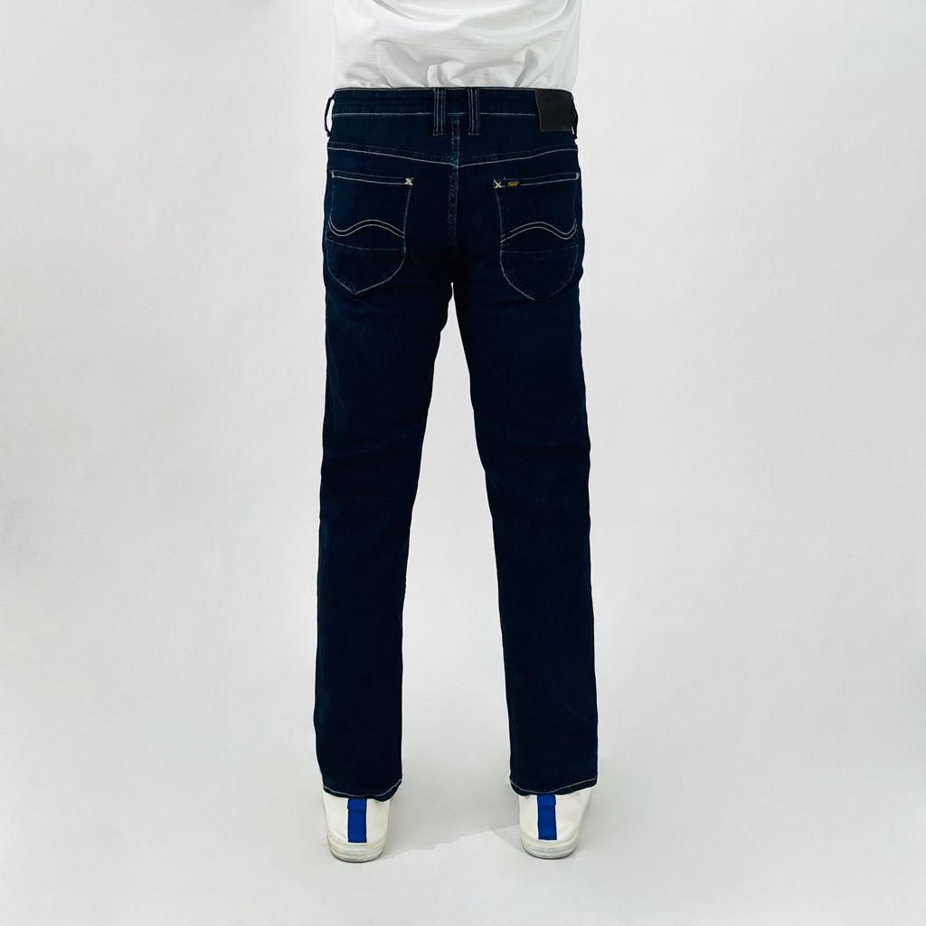 Stylistic Lee Men's Basic Denim Pants Super Skinny 174938-U (Dark Shade)