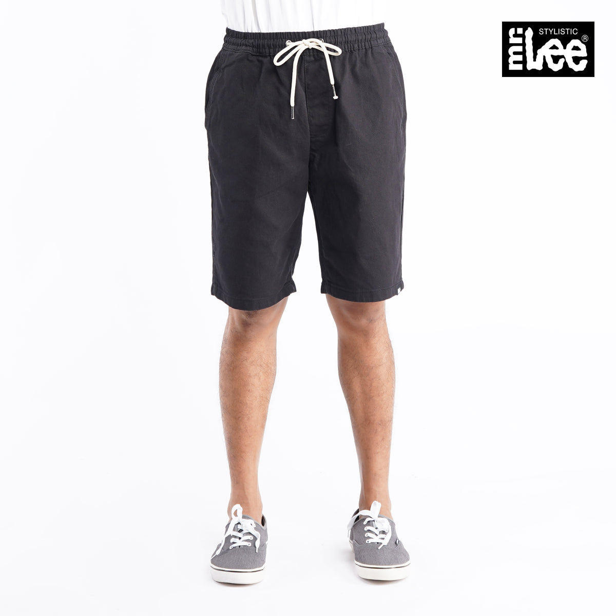 Stylistic Mr. Lee Men s Basic Non Denim Jogger Shorts for Men Trendy F